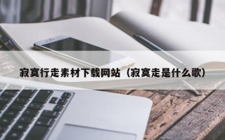 庄河寂寞行走素材下载网站（寂寞走是什么歌）